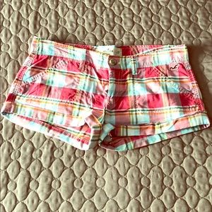 Plaid shorts